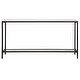 preview thumbnail 1 of 3, Uttermost 24997 Hayley 10" Wide Mirror Top Steel Console Table Rustic Black