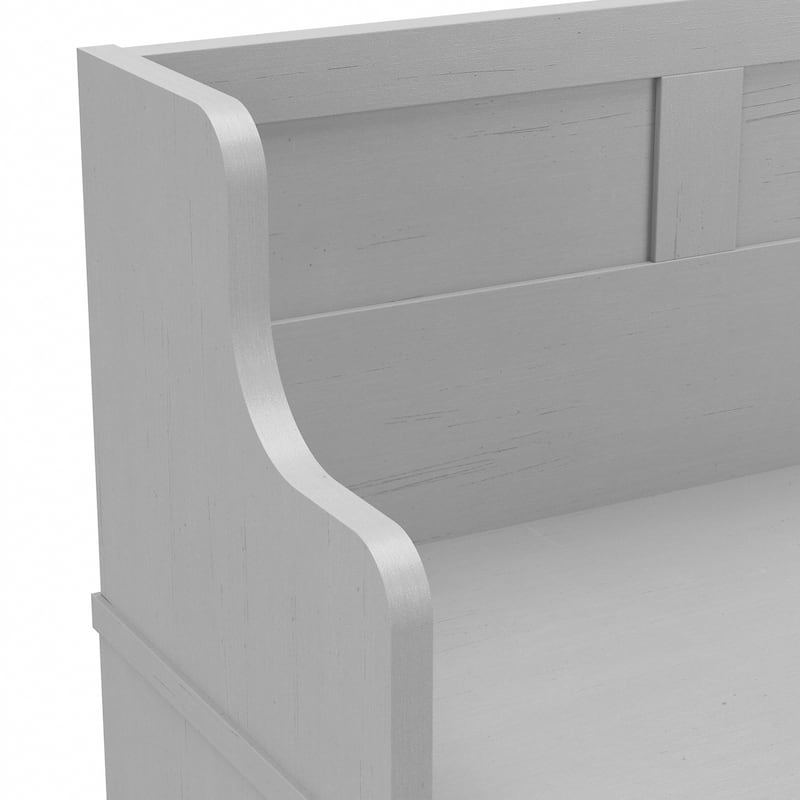 Woodland 40W Entryway Bench with Doors by Bush Furniture
