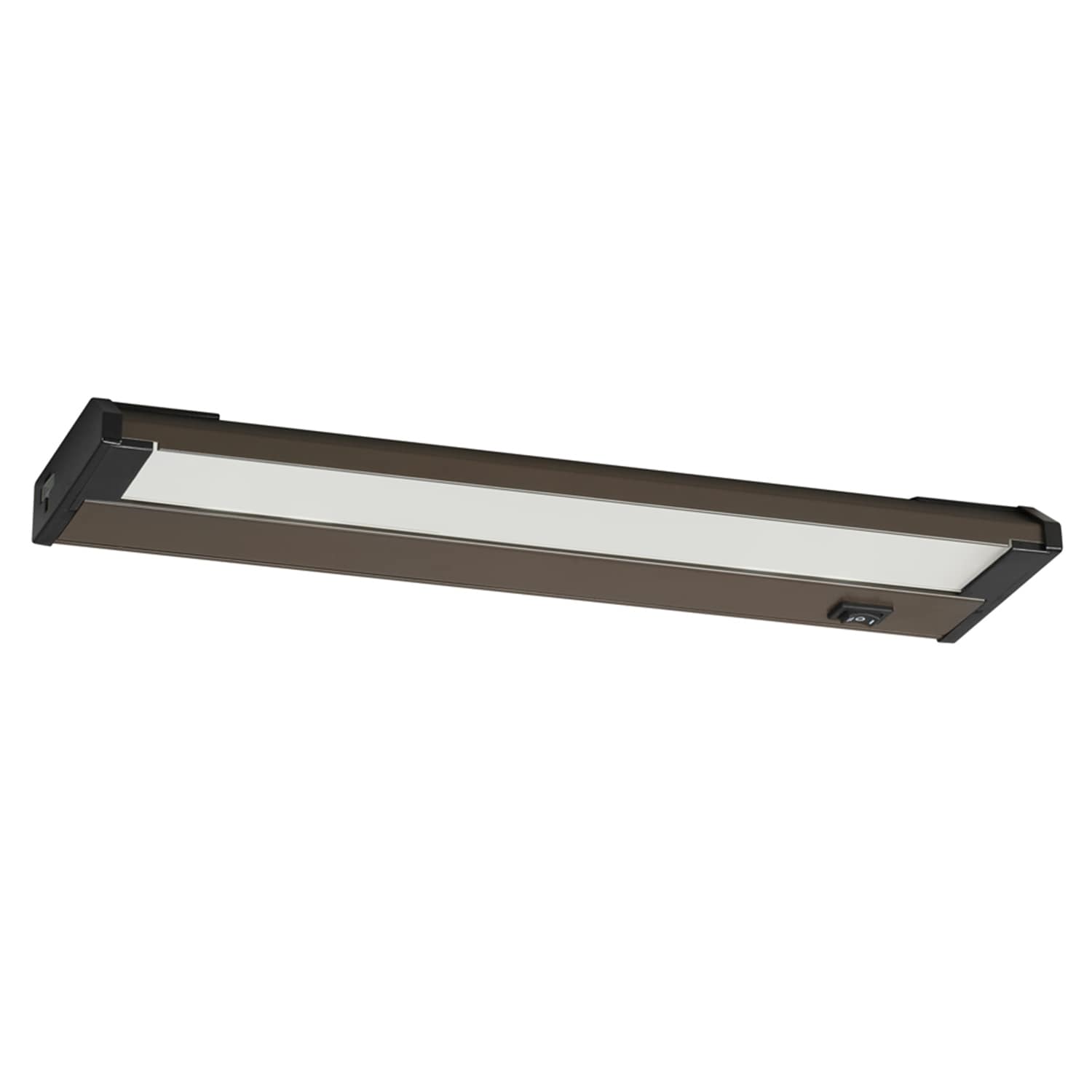 Bronze under cabinet shop lighting
