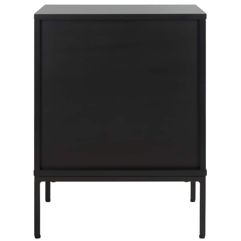 SAFAVIEH Haylie 2-Drawer Rattan Nightstand