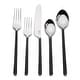 preview thumbnail 4 of 3, Inox Jason Design 20-piece Burnt Black Flatware Set