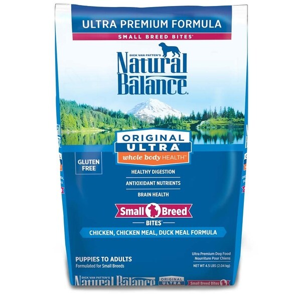 Natural Balance Original Ultra Premium Small Breed Bites Dry Dog Food 4