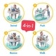 preview thumbnail 7 of 7, 4 in 1 Here I Grow Mobile Activity Center Walker