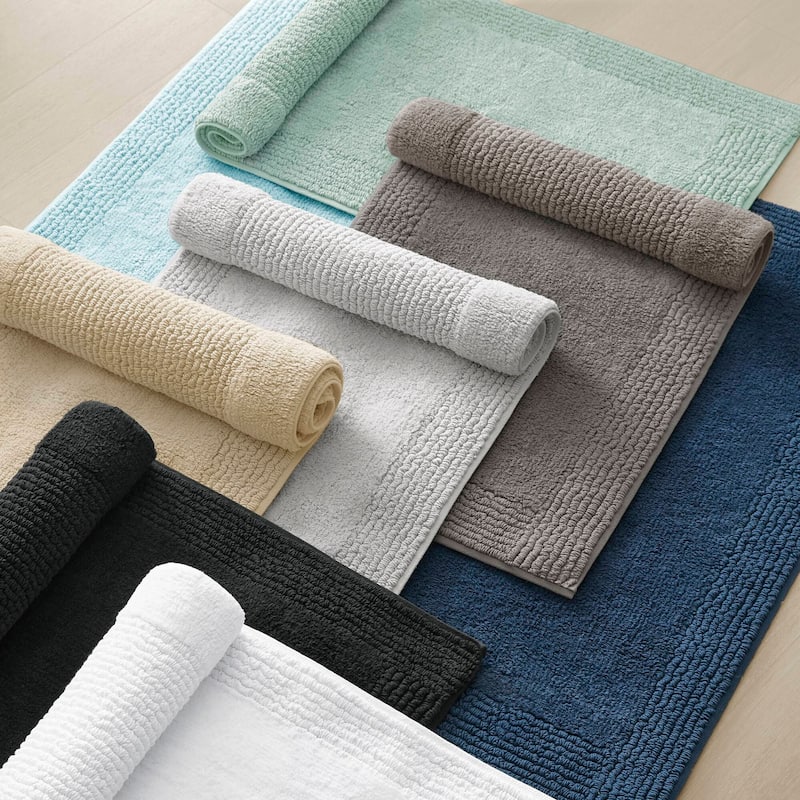 Madison Park Signature Splendor 100-percent Cotton Tufted 3000 GSM Reversible Bath Rug