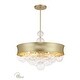 preview thumbnail 10 of 8, Minka Lavery 5197 Verdi Square 8 Light 26" Wide Convertible Pendant /