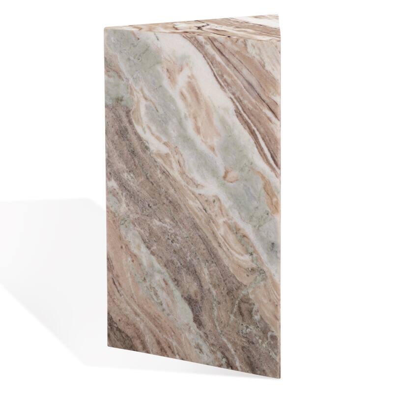 SAFAVIEH Couture Leahbryanna Triangle Drink Table - 12"W x 10"D x 20"H