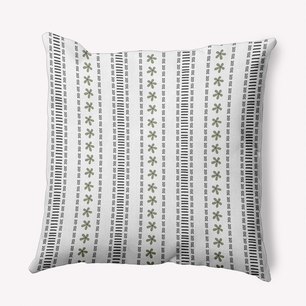 Dainty Stripes Decorative Throw Pillow