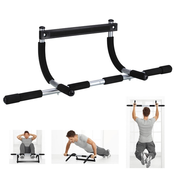 Doorway Pull Up Bar Chinup Abdo Dip Station Situp Home Exercise Fitness Workout 