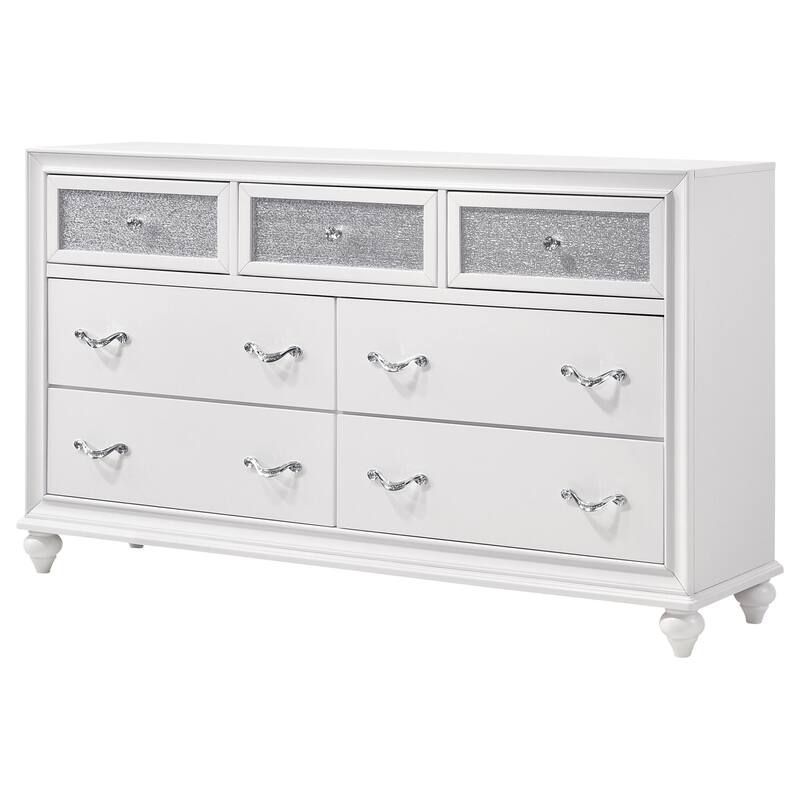 Randall White 7-drawers Dresser