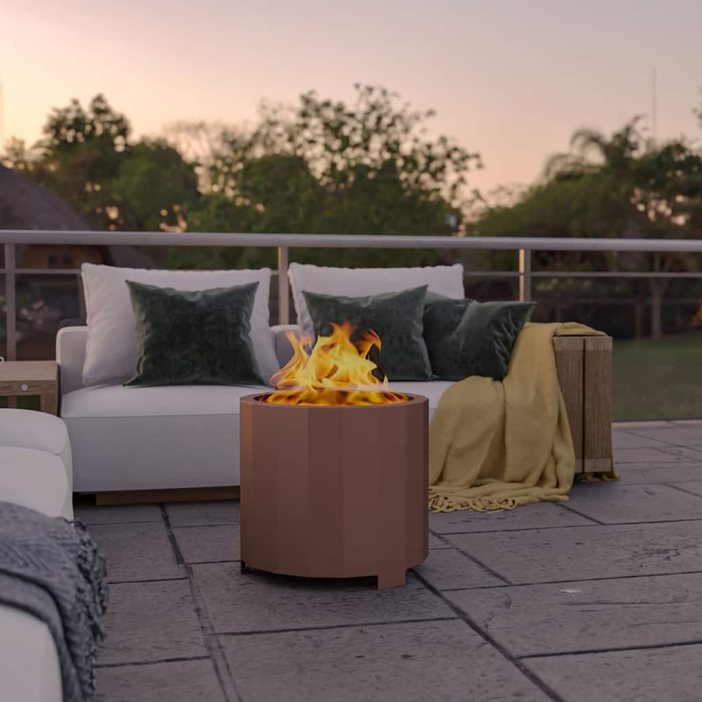 Commercial Grade Outdoor Smokeless Wood Burning Portable Fire Pit - 19.5" or 27"