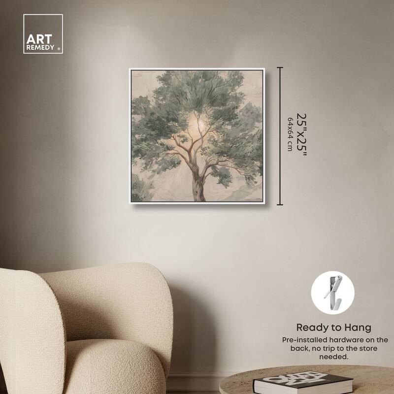 Emanating Branches II Canvas by Art Remedy