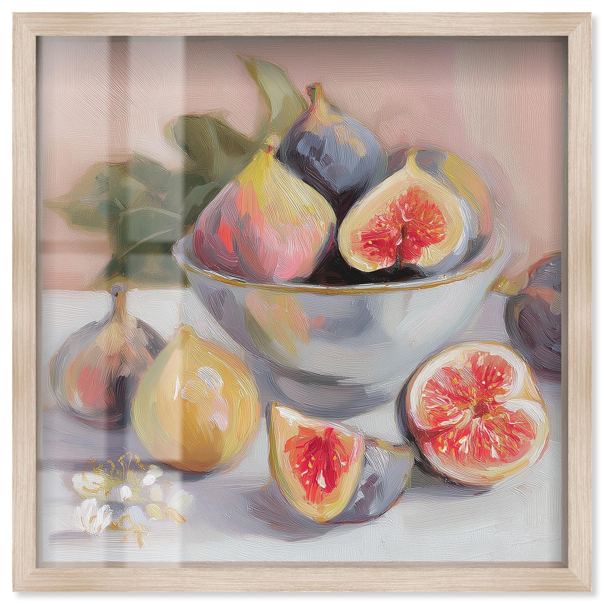 Open Delight I Farmhouse Wall Decor Shadowbox Print by Art Remedy