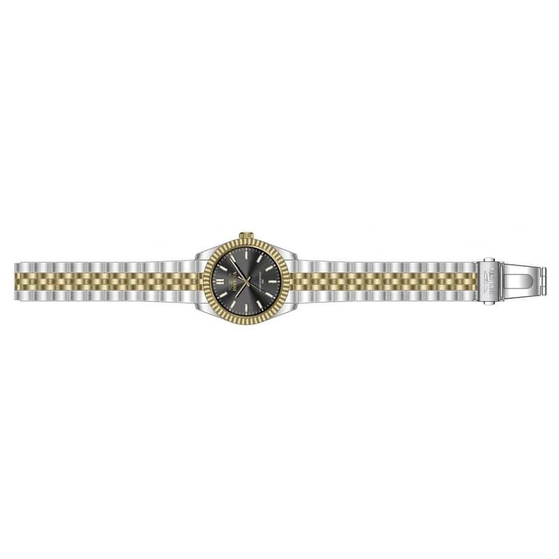 Invicta Women's 47499 Specialty Quartz 3 Hand Black Dial Watch