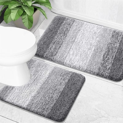 Bathroom Rug Set 2 Piece,