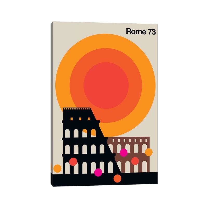 iCanvas "Rome 73" by Bo Lundberg Canvas Print