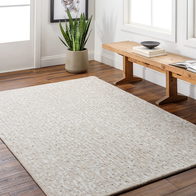 Daleyza Modern & Contemporary Area Rug - 8' x 10' - Light Gray