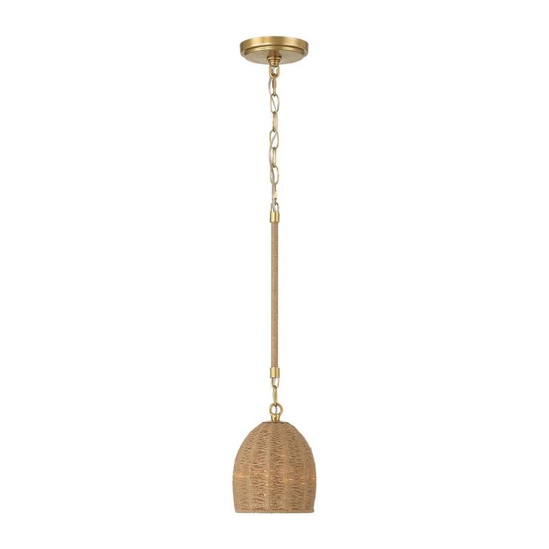 Crystorama Lighting Group JAC-10502 Jace 6" Wide LED Mini Pendant