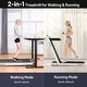 preview thumbnail 29 of 59, 2-in-1 Electric Motorized Health and Fitness Folding Treadmill with Dual Display and Bluetooth Speaker