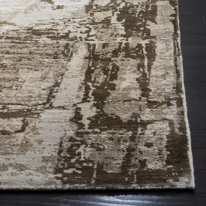 SAFAVIEH Handmade Mirage Kleopatra Modern Abstract Viscose Rug