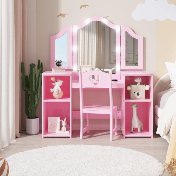 kids bedroom vanity