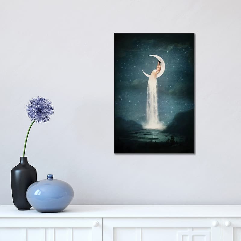 iCanvas "Moonriver Lady" by Paula Belle Flores Canvas Print - 18x12x1.5