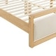 preview thumbnail 33 of 38, Spruce & Spring Modern Upholstered Platform Bed Frame with USB & Type-C Charging