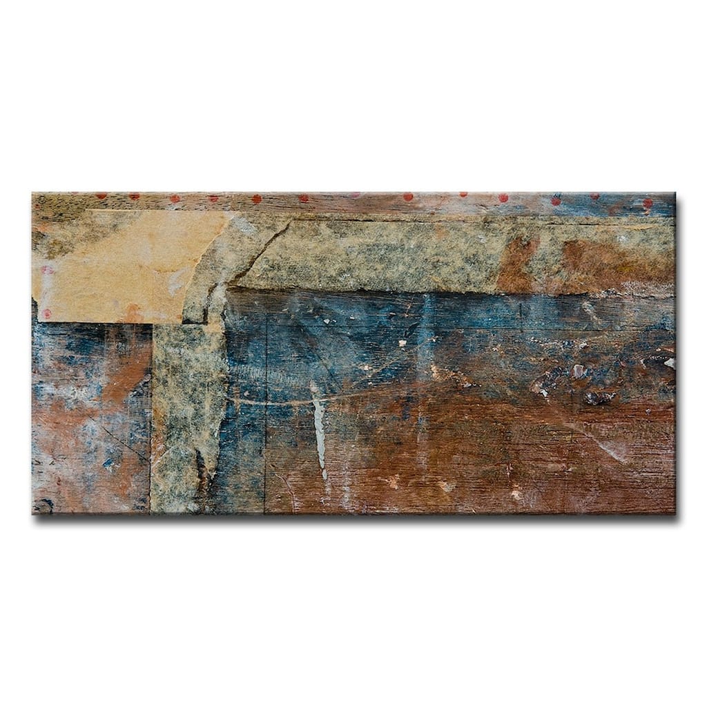 Abstract ABS XIII' Modern Rustic Canvas Wall Art