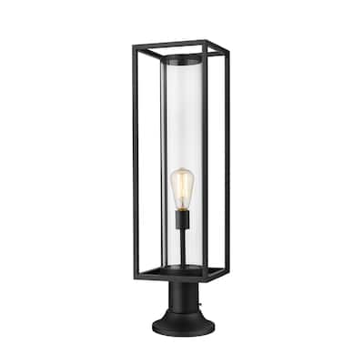 Z-Lite Dunbroch 30" Tall Outdoor Pier Mount Post Light