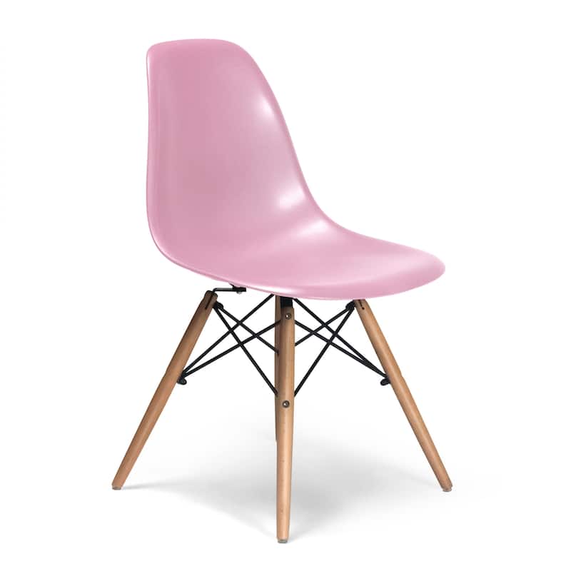 Paris-2 Side Chairs with Natural Legs (Set of 2)