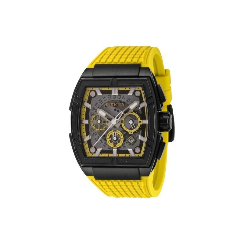 Invicta Men's 44886 S1 Rally Quartz Multifunction Yellow, Black Dial Watch