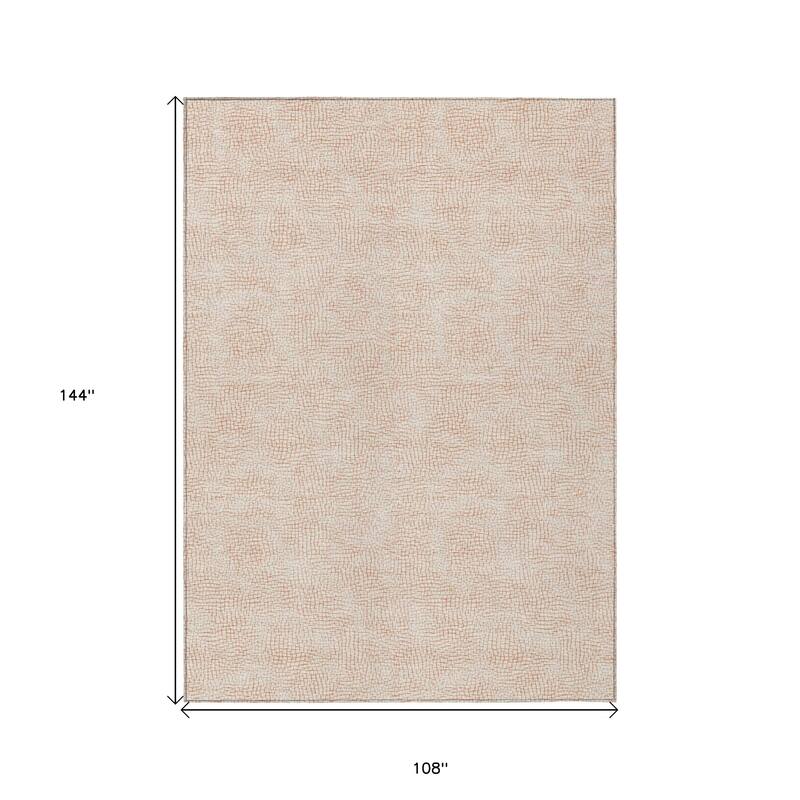 HomeRoots Geometric Transitional Rectangle Outdoor Rug