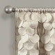 preview thumbnail 10 of 31, Lush Decor Gigi Delicate Textured Window Valance