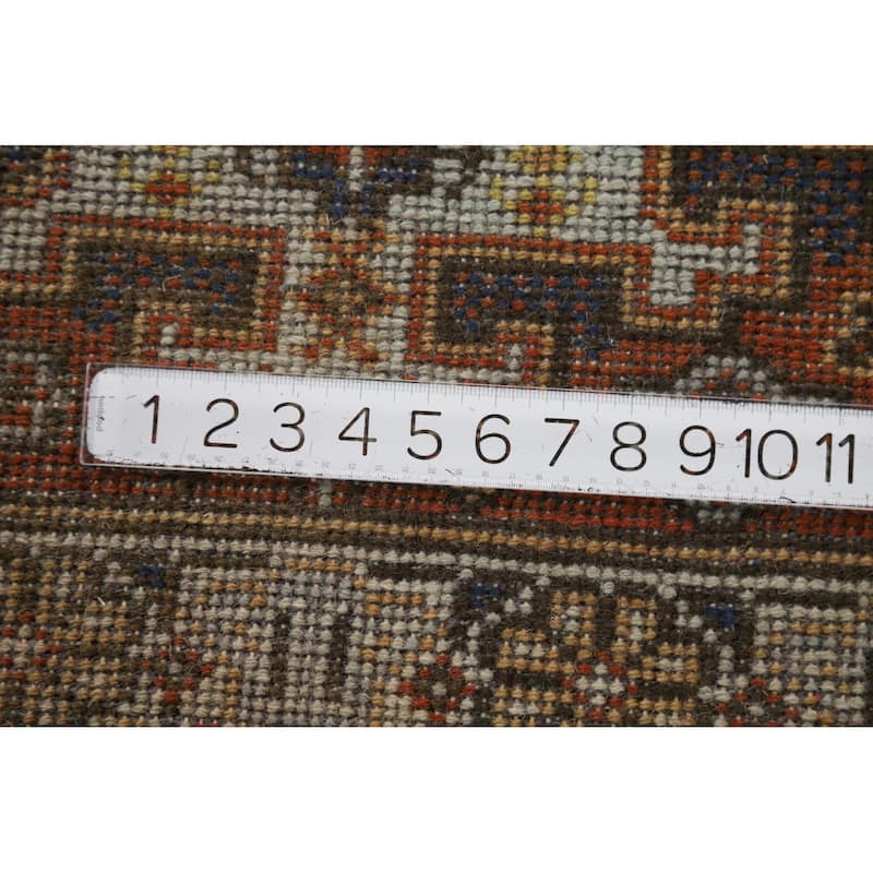 Viss Indian Runner Rug Hand-Knotted Traditional Wool Carpet - 2'6"x 7'11"