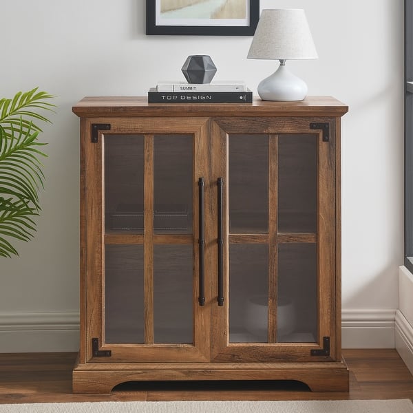 Middlebrook 30-inch Farmhouse 2-Door Accent Cabinet - Bed Bath & Beyond ...