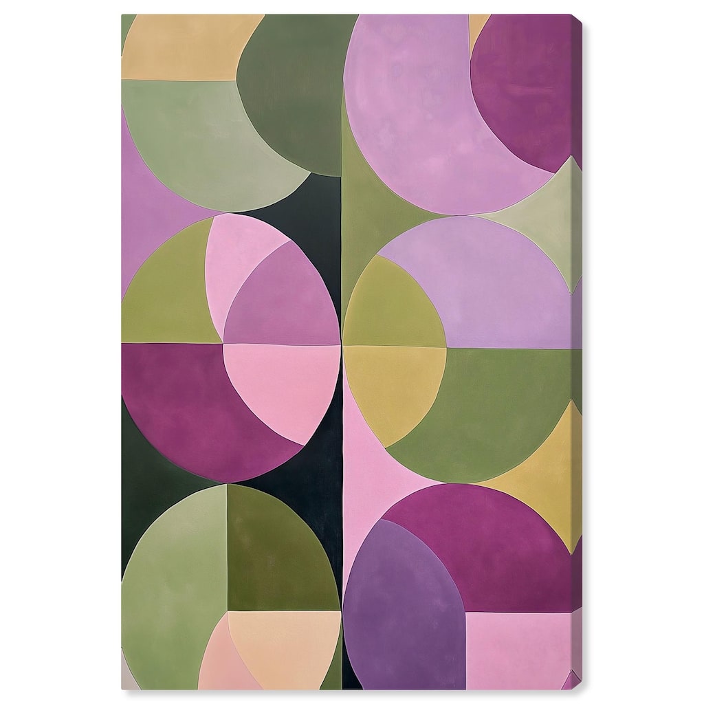 Purpurea II Canvas by Art Remedy, Gallery Wrapped