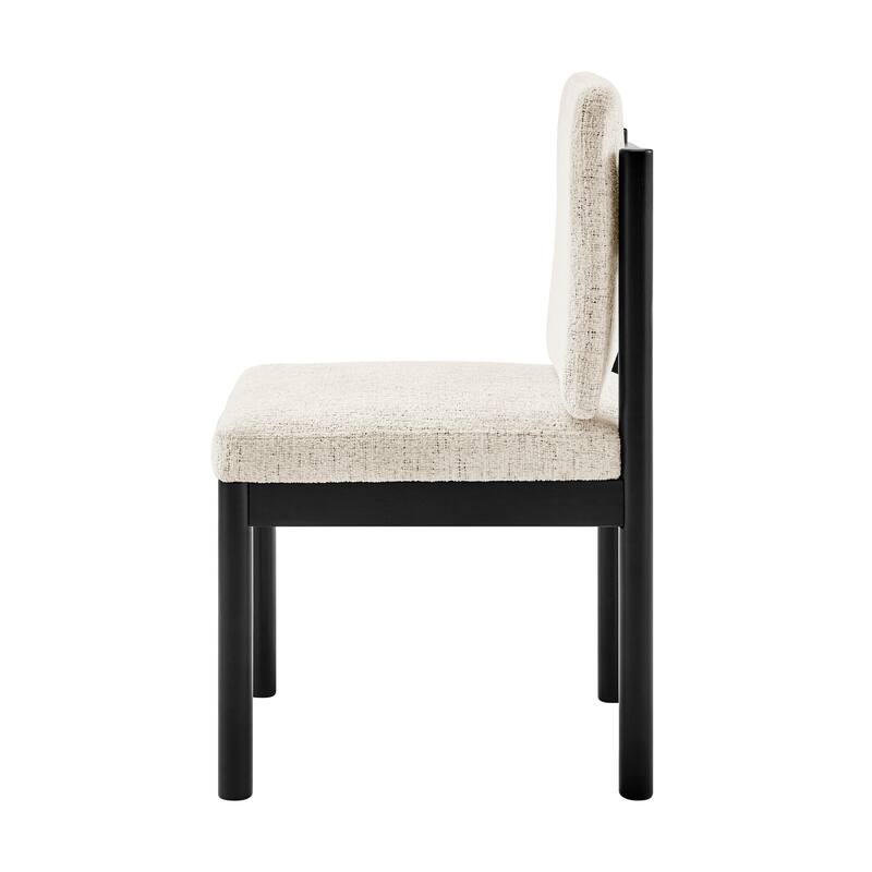 NPD Furniture Melvin Fabric Dining Side Chair (Set of 2)