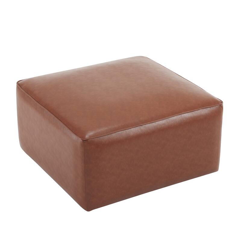 Square Ottoman, Corduroy