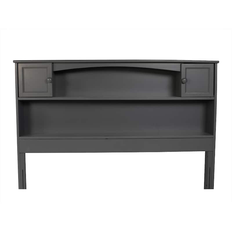 AFI Newport Bookcase Headboard with Attachable Charger