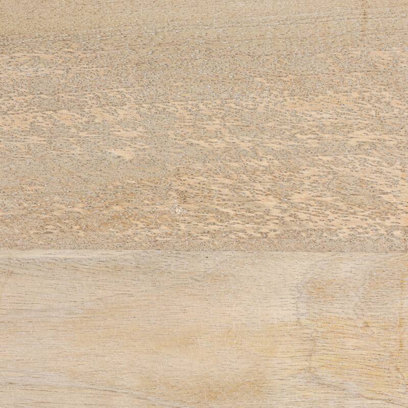 Mango Wood and Cane 4-Door Sideboard Cabinet