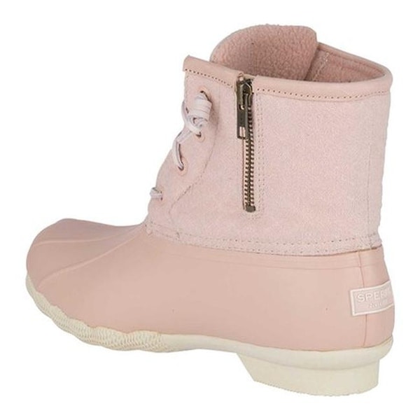 sperry duck boots rose