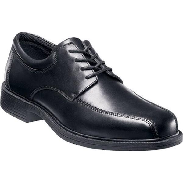 Shop Nunn Bush Men S Jasen 84221 Bicycle Tip Lace Up Comfort Gel Black Smooth Leather Overstock 8212453