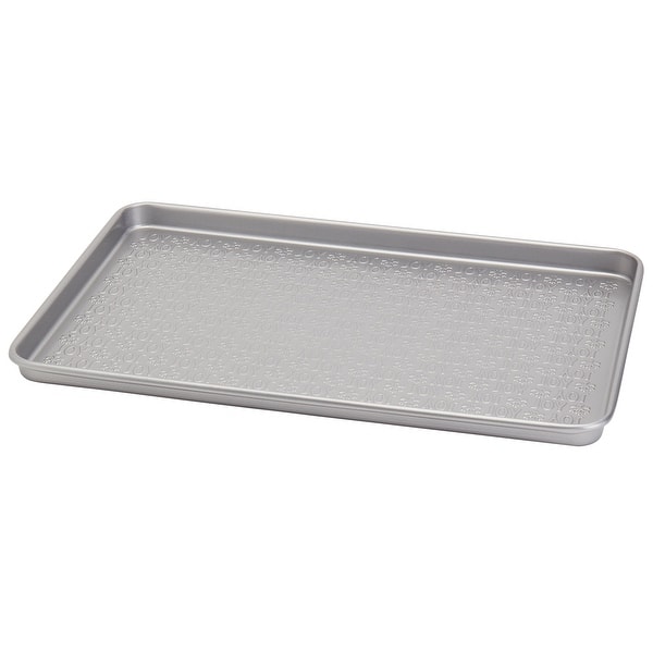 Denmark Tools for Cooks Nonstick Steel Baking Sheet with Joy Design