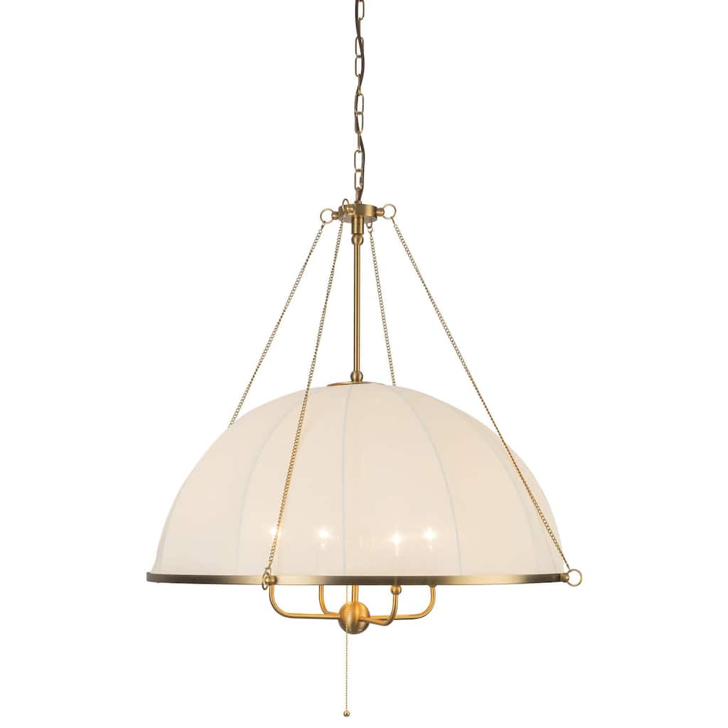 Alora Lighting CH661433 Crosby 4 Light 33" Wide Pendant