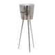 preview thumbnail 2 of 8, Aluminum Modern Wine Holder