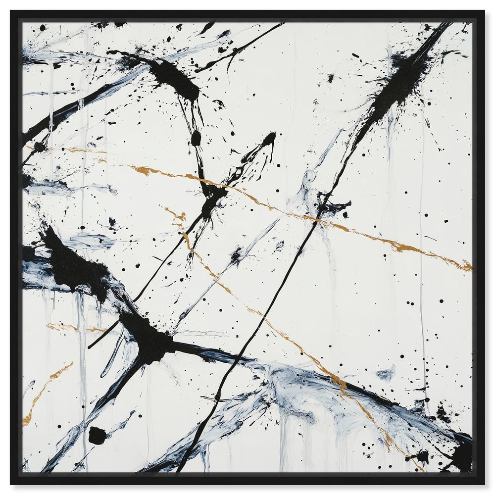 Splintered Impact I Canvas by Art Remedy