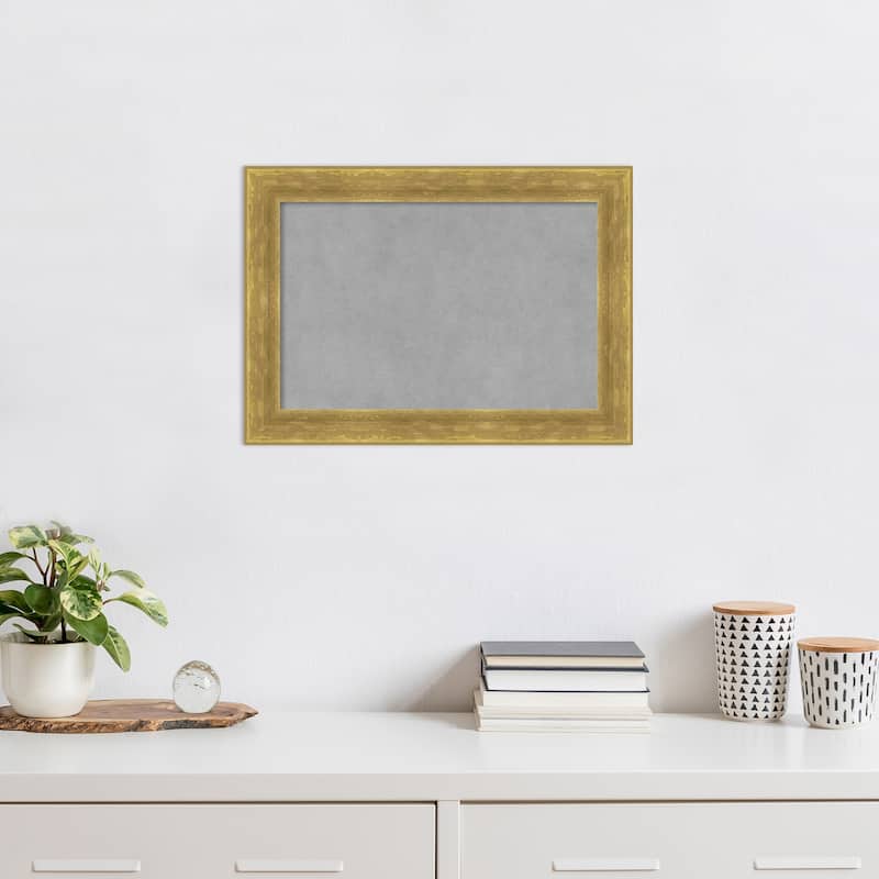 Amanti Art Angled Gold Framed Magnetic Board