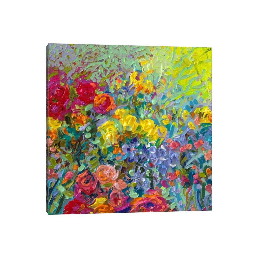 iCanvas "Clay Flowers" by Iris Scott Canvas Print