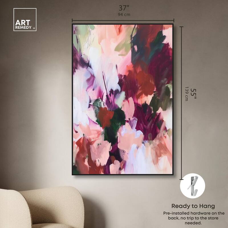 Adelas Garden I Canvas by Art Remedy