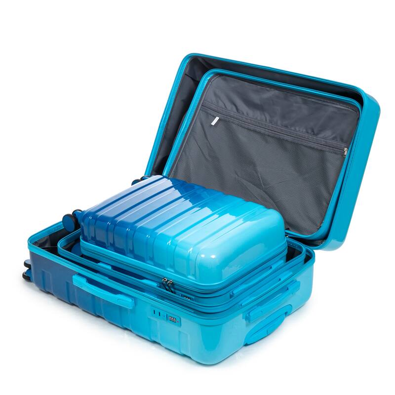 Luggage Sets 3 Piece Hardside Suitcase with Spinner Wheels TSA lock