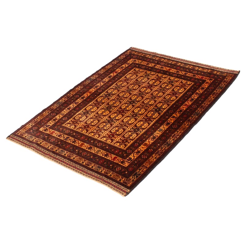Teimani Beige Rug 4'3" x 6'3" - 4'3 x 6'3